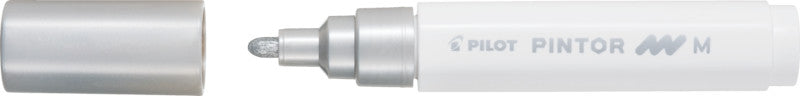 Pilot Pigment-Marker Pintor – Rundspitze 1,5-2,2 mm – Sortiert – 6er-Set – Deckend