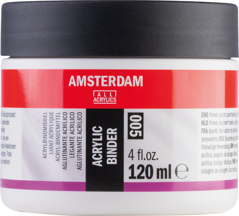 Royal Talens Acryl-Bindemittel – Transparent – Dose, 120 ml – für Leinwand, Holz, Papier
