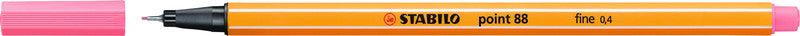 STABILO Fineliner – 50er-Set 0,4 mm – 50 Farben, sortiert