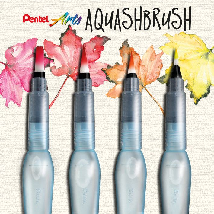 Pentel Wassertankpinsel – Blau, Kunststoff, Länge 125 mm, 1er-Pack