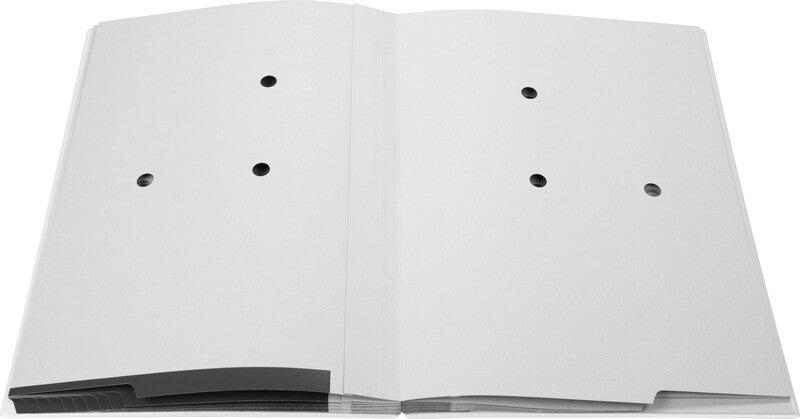 Biella Sammelmappe für A4, Kunststoff, Schwarz