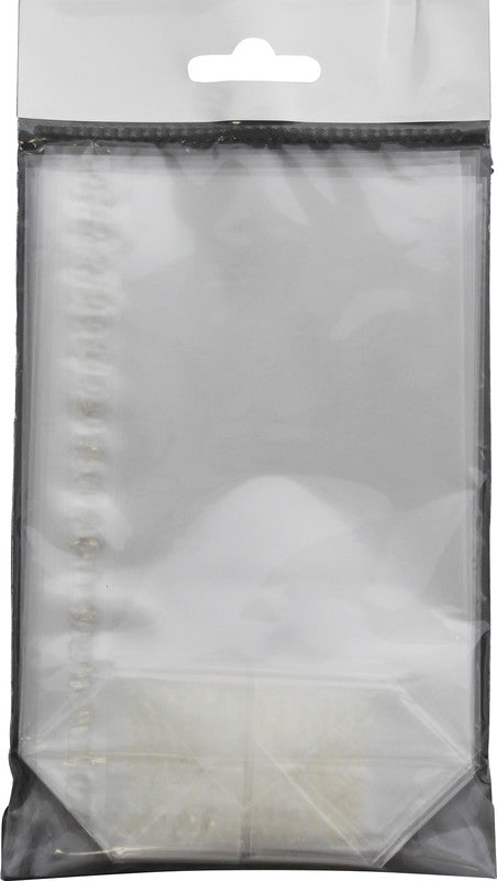Noname Klarsichtbeutel – mit Kreuzboden – für Lebensmittelkontakt – 135 × 215 mm – 100 Stk.