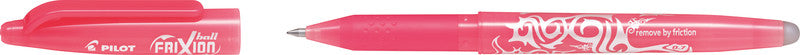 Pilot FriXion Ball Gelschreiber – korallenrosa, 0,7 mm, radierbar, Kappe, nachfüllbar