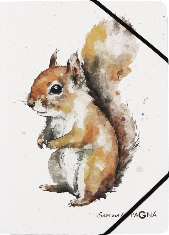 Pagna Sammelmappe für A4, Karton, mehrfarbig, mit Gummizug