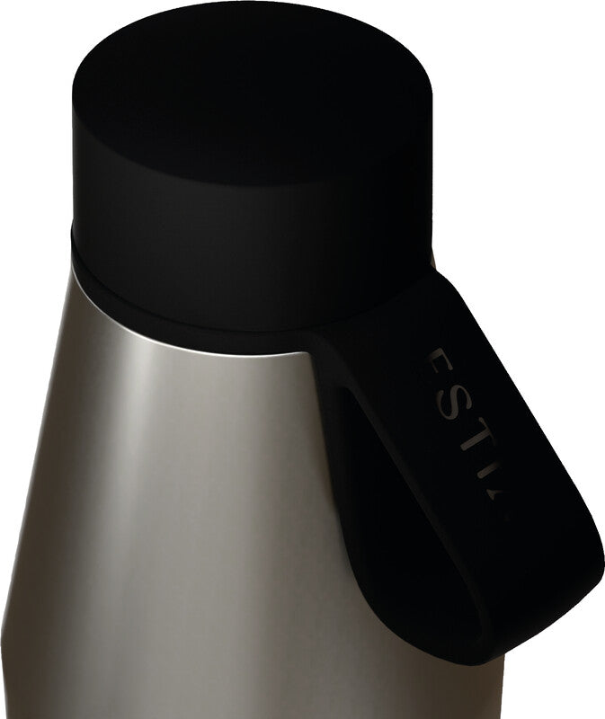 Estia Flow Isolierflasche 500 ml – Doppelwandig 12 h Heiss / 24 h Kalt, Edelstahl, Schraubdeckel