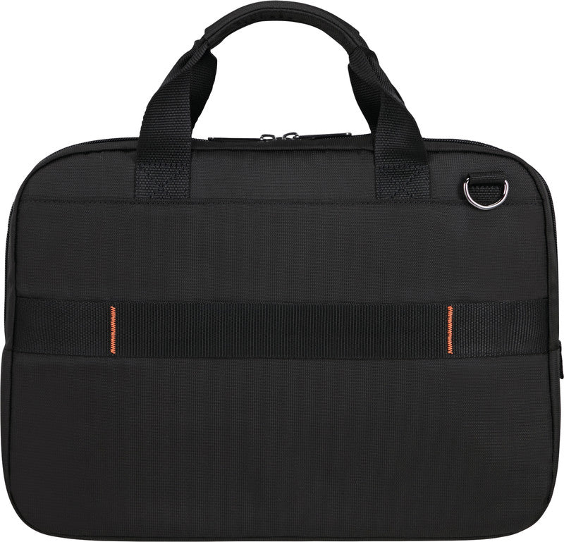 Samsonite Network 4 Notebook-Tasche – 11 l, Aufsteckfunktion, Recyceltes PET (rPET), Schwarz