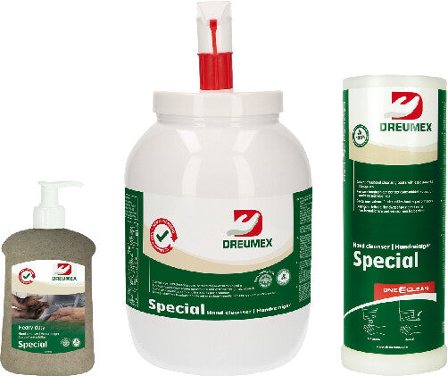 Dreumex Handreinigungspaste – Kunststoff, Weiss, mit Zitronenduft, für One2Clean Spender