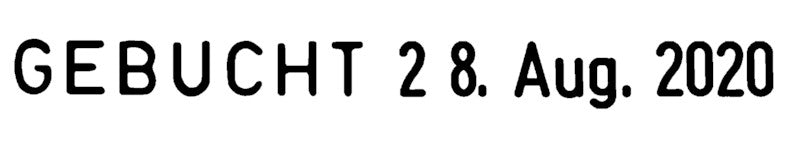 Trodat Motivstempel – Motiv: Verschiedene Texte, Kunststoff, 55 × 4 mm, Französisch, Ohne Kissen