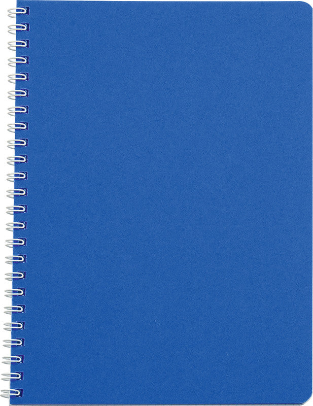 Biella Spiralblock A4, kariert 4 mm, Spiralbindung, Karton, 50 Blatt, 70 g/m² – farbig sortiert