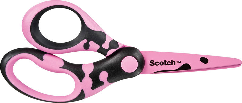 Scotch Kinderschere – 16,5 cm, Edelstahl, für Rechts- und Linkshänder, abgerundet, Kunststoff, farbig sortiert