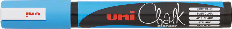 Uni-Ball Kreidemarker – Rund, 1,8–2,5 mm – Hellblau