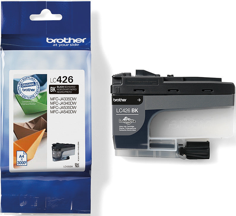 Brother Tintenpatrone, Schwarz – für Inkjetdrucker/Multifunktionsgeräte