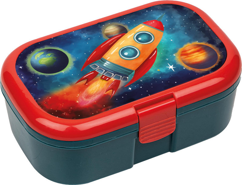 Tapirella Lunchbox – 1,2 l, Kunststoff, mehrfarbig, Klickverschluss, separater herausnehmbarer Behälter