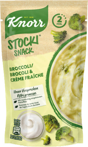 Knorr Stocki Snack – Broccoli mit Crème Fraîche – 45 g