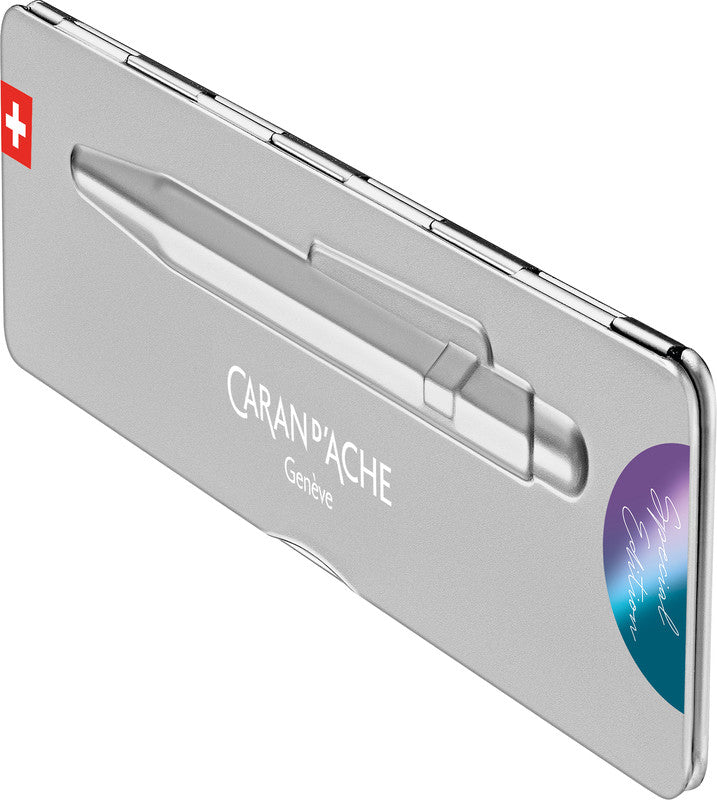 Caran d-Ache Caran d'Ache Kugelschreiber – Meerviolett, Aluminium
