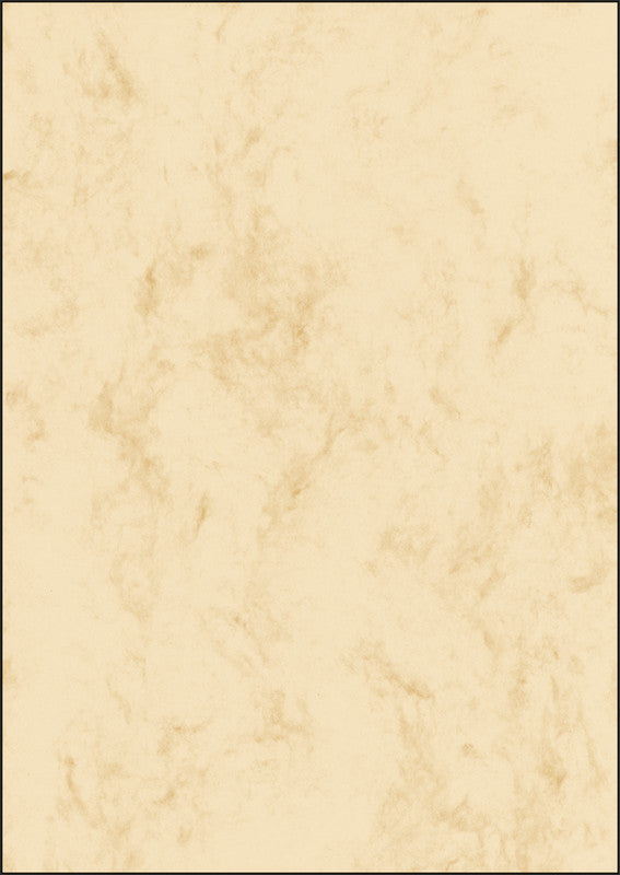 Sigel Marmorpapier Beige – A4, 90 g/m², 100 Blatt