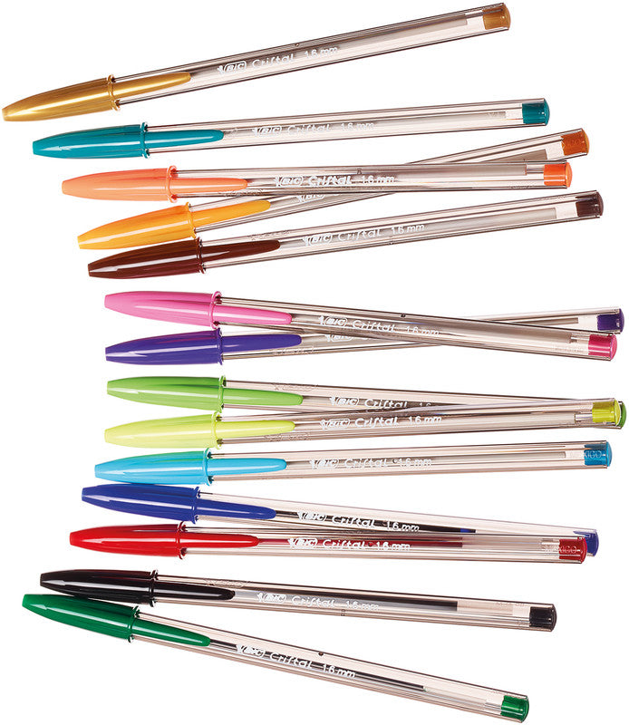 BIC Kugelschreiber – mehrfarbig – 15 Stk.