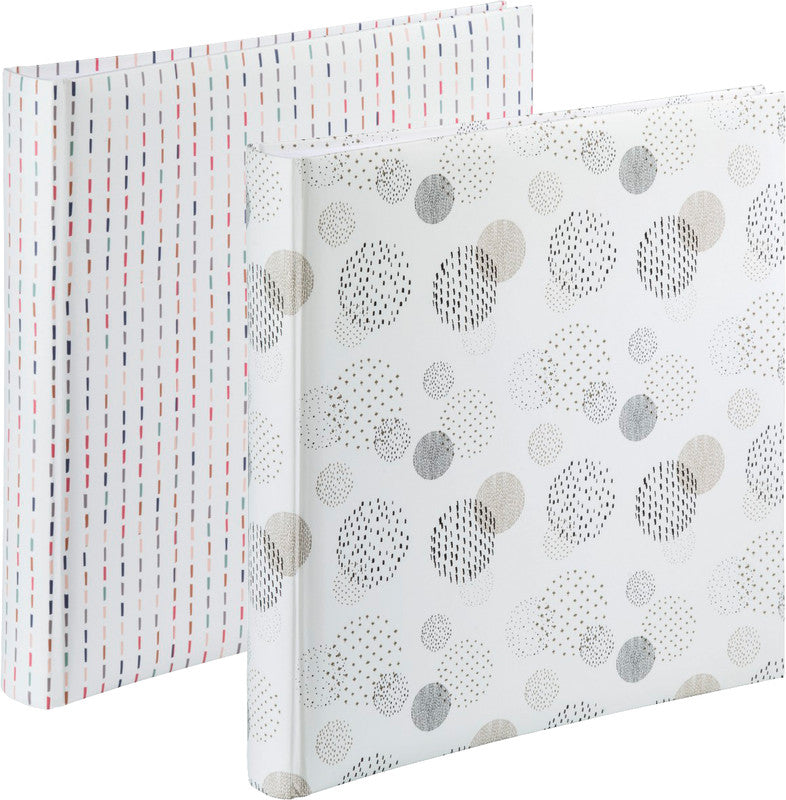 Hama Fotoalbum – für 300 × 300 mm, mehrfarbig, mit Pergaminzwischenblättern, Karton