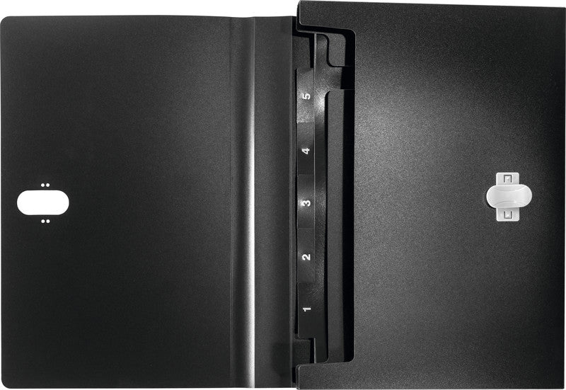 Leitz Sammelmappe für A4, Kunststoff, schwarz