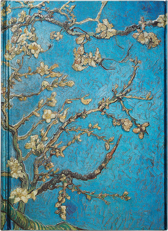 Flame tree Notizbuch A6, liniert, Fadenheftung, Hardcover, 176 Seiten, 80 g/m² – mehrfarbig