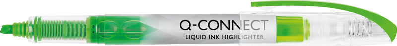 Q-CONNECT Textmarker Set 4 Farben – Keilspitze, 1–4 mm