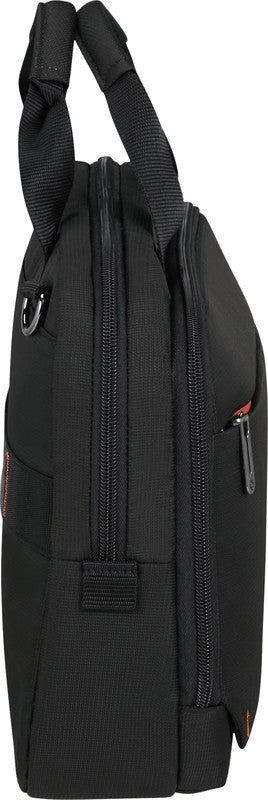 Samsonite Network 4 Notebook-Tasche – 11 l, Aufsteckfunktion, Recyceltes PET (rPET), Schwarz