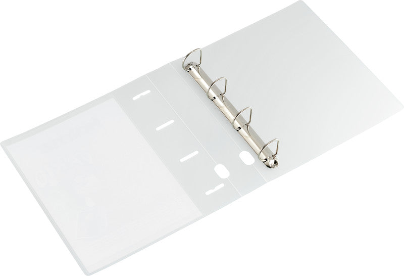 Kolma Sichtbuch Vario XL – A4, mit Fronttasche, Bügelmechanik, transparent, Kunststoff
