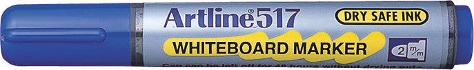 Artline Whiteboard-Marker 517 – Rundspitze 2 mm – sortiert – 4er-Set – trocken abwischbar
