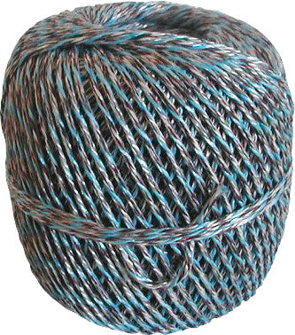 Bächi-cord Packschnur – Recyclingfasern, Ø 3 mm × 150 m, Mehrfarbig