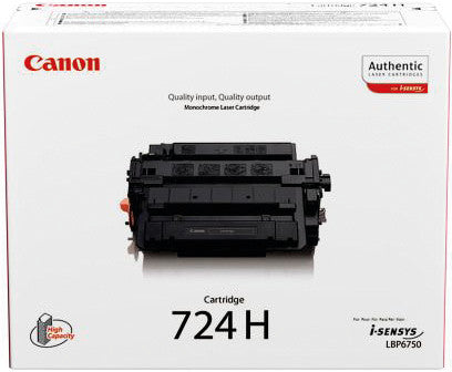 Canon Toner 724H – schwarz, 12500 Seiten