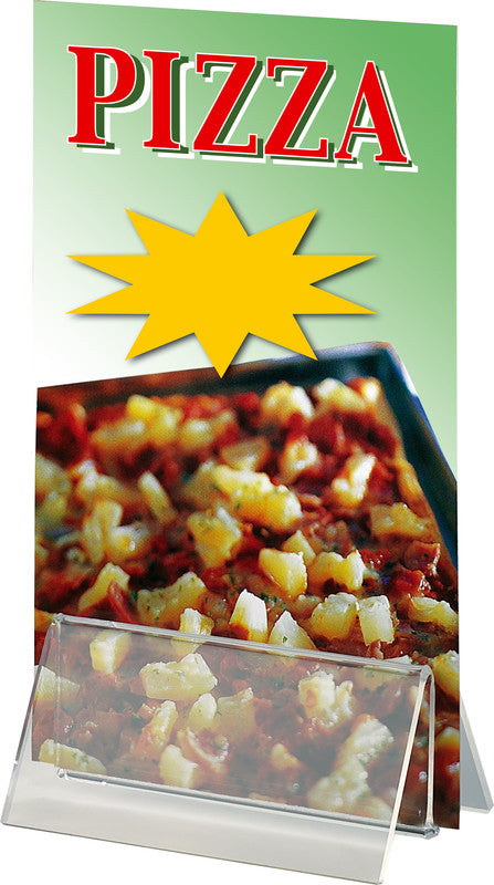 Sigel Kartenhalter – 100 × 50 mm, transparent, wiederablösbar, 2er-Pack