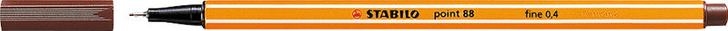 STABILO Point 88 Fineliner – 25er-Set 0,4 mm – sortiert