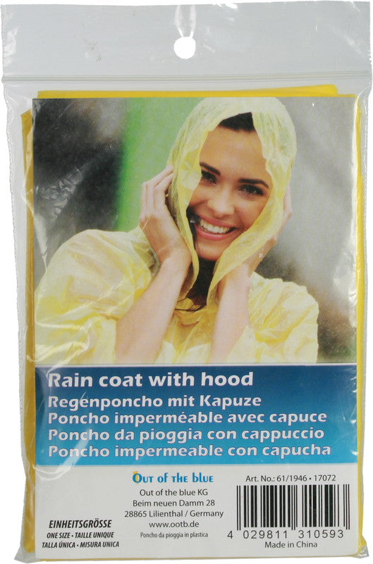 Out oft the blue Out of the Blue Regenponcho – Kunststoff, sortiert – Einheitsgrösse