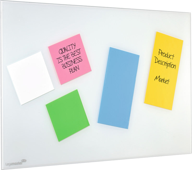 Legamaster Haftnotizen – 100×200 mm – Blau, 100 Blatt, elektrostatisch geladen