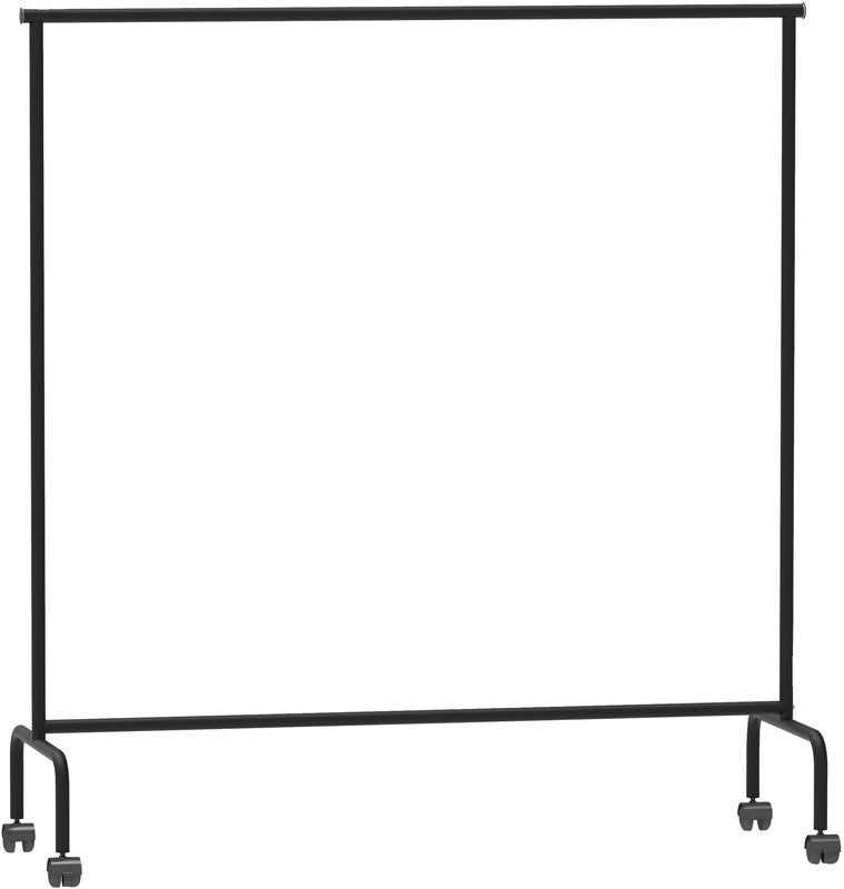 MAULlimbo Garderobenständer – Metall – Schwarz – 1'510 mm – 4 Doppel-Lenkrollen