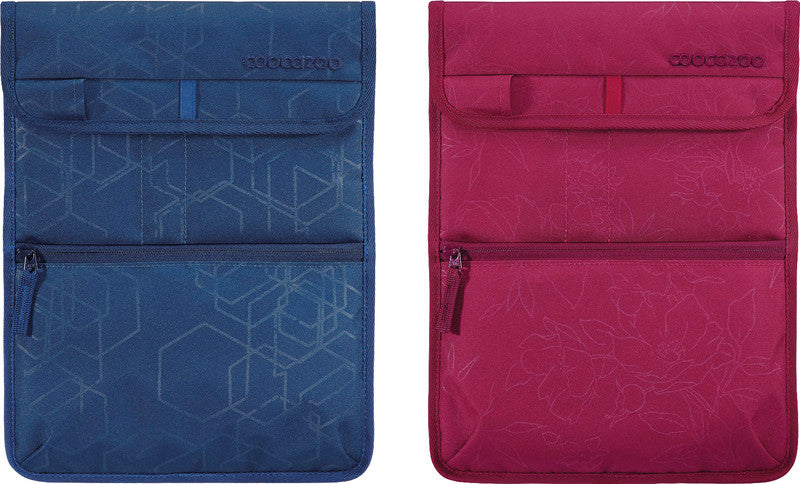 Coocazoo Tablet- & Notebook-Tasche – für Notebooks bis 13,3", wasserabweisend, recyceltes PET (rPET), blau