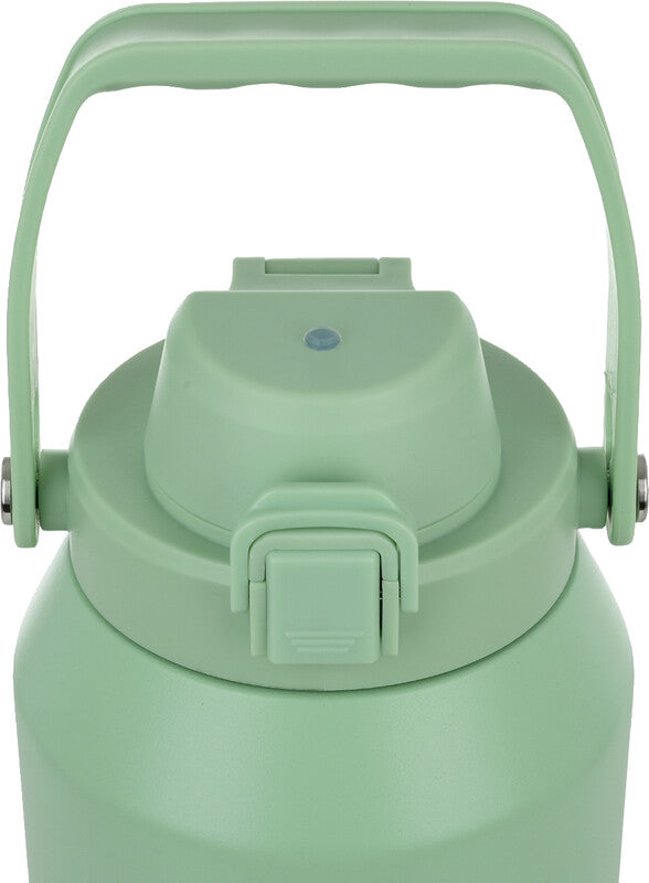 Estia Lift Isolierflasche 1,8 l – Doppelwandig 12 h Heiss/12 h Kalt, Edelstahl, Schraubdeckel, Pine