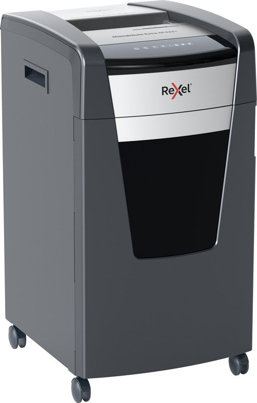 Rexel Momentum XP422+ – Aktenvernichter, DIN P-4, Partikelschnitt 4 × 35 mm, 22 Blatt, 85 l, A4