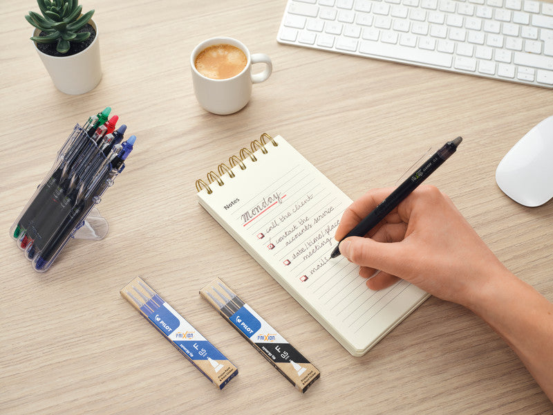 Pilot Rollerpatronen FriXion – blau, 0,5 mm, löschbar, geruchsarm, 3 Stk.