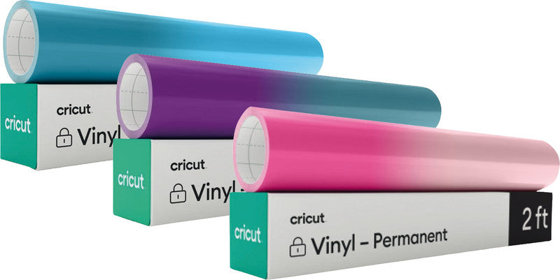 Cricut Vinylfolie – Violett/Türkis – 30 × 60 cm – für Cricut Schneideplotter