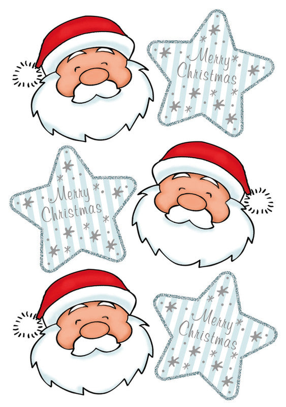 HERMA Schmucketiketten Decor Weihnachten – 84 × 120 mm – mehrfarbig – 18 Stk.