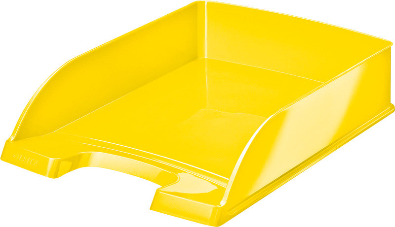 Leitz Briefkorb – Kunststoff, Gelb, Serie WOW