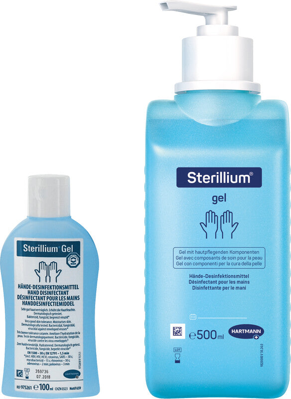Sterillium Handdesinfektionsgel – 50 ml, Kunststoff, Weiss