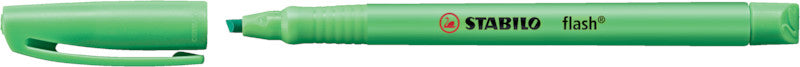 STABILO flash Textmarker Set 4 Farben – Keilspitze, 1–4 mm
