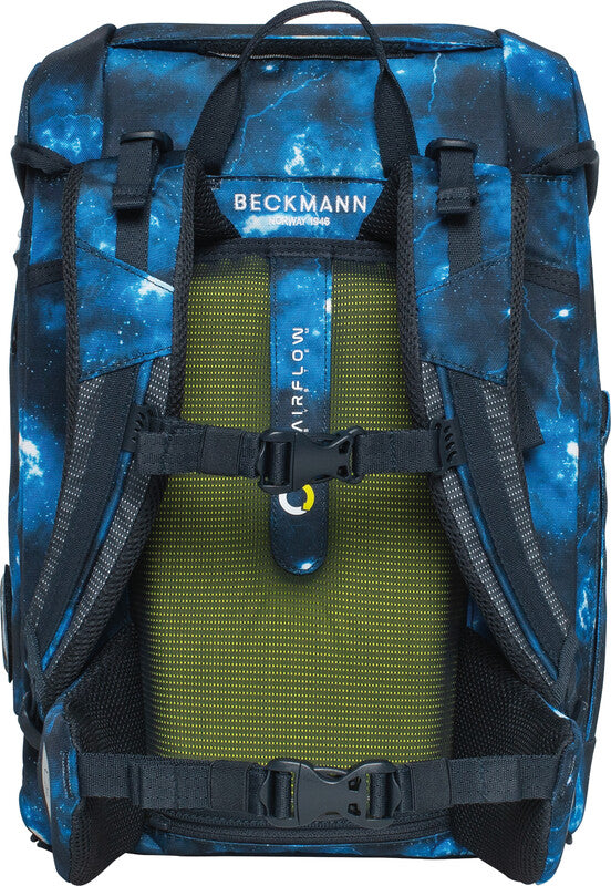 Beckmann Schulrucksack Plus Air – 6-teilig – Tech Rex – recyclingfähig