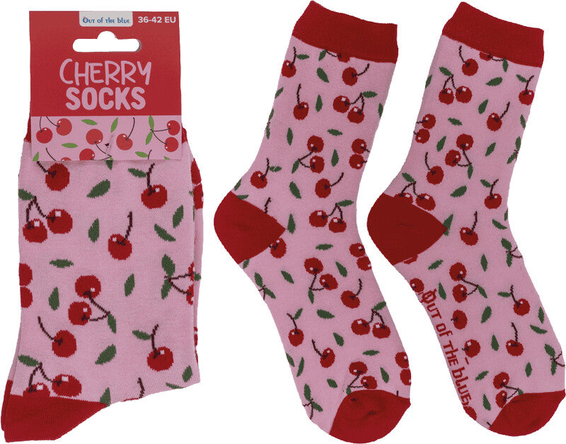 Out oft the blue Out of the Blue Socken Kirsche – mehrfarbig, Grösse 36–42