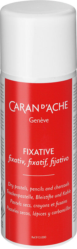 Caran d-Ache Caran d'Ache Fixierspray, Basislackgrundierung – Transparent – 400 ml – für Papier