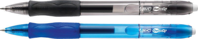 BIC Gelschreiber – Schwarz, 0,3 mm, Druckmechanik