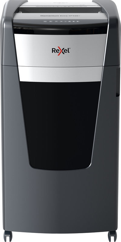 Rexel Momentum Extra XP426+ – Aktenvernichter, DIN P-4, Partikelschnitt 4 × 30 mm, 26 Blatt, 120 l, A4