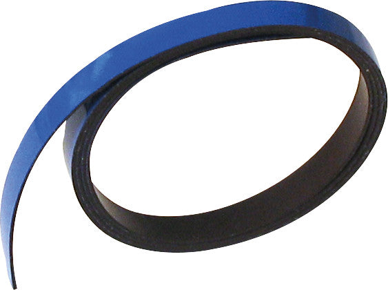 Ultra-Dex Magnetstreifen für Planungstafeln, magnetisch, zuschneidbar, 9 × 1000 mm, Blau, 1 Stk.